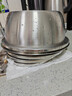 炊大皇304不锈钢盆筛五件套 加厚洗菜盆和面盆调料腌肉盆米筛五个组合装 实拍图