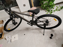 喜德盛山地自行车黑客380避震前叉21速禧玛诺变速X6铝合金车架通勤代步 黑/灰色（25款） 15.5寸（建议身高150-165cm） 实拍图