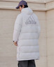 adidas 通勤羽绒服休闲长款鸭绒男女秋冬新款阿迪达斯官方轻运动   白色   S 晒单实拍图