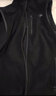 迪卡侬男士秋冬马甲MH120户外保暖摇粒绒拉链背心黑色L 1406395 实拍图