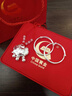 中国黄金（CHINA GOLD）宝宝银手镯婴儿马年岁岁平安银镯子足银999童镯满月新生儿礼物 约31±1g(平安喜乐套装） 实拍图