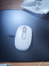 罗技（Logitech）M196 无线蓝牙鼠标 办公鼠标 笔记本商务办公家用 小巧便携 对称手型 珍珠白 实拍图