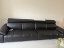 法莎蒂真皮沙发小户型现代简约客厅沙发复古风直排三人位 3.4米双+双 【旗舰版·新太空坐感】2.8mm加厚半青头层牛皮 实拍图