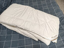 富安娜羊毛被51%进口羊毛被子冬被 双人冬季大豆被芯 约7.6斤230*229cm 实拍图