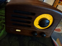 猫王收音机猫王音响小王子无线便携式蓝牙音响桌面原木质复古迷你小音箱 胡桃木 新年圣诞生日礼物 实拍图