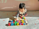 小顽豆婴儿童早教蒙氏教具1一2岁3拼图积木拼装0宝宝益智力女孩男孩玩具 实拍图