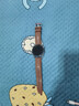 品胜适用华为手表表带Watch5/4/3/GT6/5/Pro/4/3/2真皮表带22mm时尚舒适商务皮革腕带46mm表盘浅棕色 实拍图