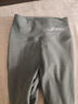 德绒打底裤双面磨砂秋裤舒适保暖棉裤女可外穿高腰九分裤加绒棉裤 深灰色-(德绒经典款)高腰绣字 L中码【适合105-130斤】 实拍图