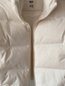 优衣库女装羽绒茄克/柔软面料外套夹克479212 01 乳白色 XS 实拍图