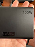 联想（Lenovo）原装100W电源适配器Type-C充电器100W笔记本氮化镓充电器USB-C便携PD快充ThinkPad电脑充电线 黑色 实拍图