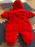 巴拉巴拉婴儿连体衣羽绒服宝宝男童女童2025新款冬装外出哈衣爬服造型拜年 实拍图
