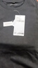 JEANSWEST LIFE真维斯长袖t恤男潮春秋纯棉白色打底衫学生宽松圆领纯色内搭上衣A 实拍图