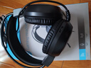 惠普（HP）H100游戏耳机头戴式耳麦带麦克风电竞网吧有线耳机游戏吃鸡三角洲行动听声辨位 3.5mm+USB黑 实拍图