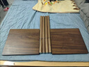 实木板桌面板定制老榆木松木大板桌板餐桌隔板飘窗桌子原木吧台面 松木板100*50*3 实拍图