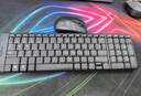 罗技（Logitech）MK220 键鼠套装 无线键鼠套装 办公键鼠套装  多媒体键鼠套装 带无线2.4G接收器 黑色 实拍图