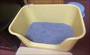 疯狂的主人猫砂盆超大号半封闭式特大号猫厕所防外溅大黄油猫沙猫屎盆猫用品 实拍图