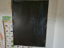 AUCS 60*80cm黑板磁性贴墙贴不伤墙可移除学校家用板书教学公开课粉笔墙贴小学生磁吸磁力软磁贴冰箱贴 实拍图