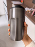 京东京造保温杯 咖啡杯水杯男士女儿童学生伴手礼品316不锈钢 银灰色480ml 实拍图