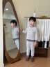 英氏【羊毛双面穿校服神器】秋冬儿童外套保暖裤高中青少年保暖套装 实拍图