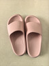 朴西香蕉船情侣凉拖鞋女浴室不易滑室内居家四季拖鞋男 浅粉 37-38 实拍图