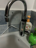 奥克斯（AUX）电热水龙头热水器加热水龙头快速热水变频恒温厨房下进水 【大屏数显】电镀银+漏保插头+万向喷头 实拍图
