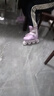 斯威（SWAY）轮滑鞋儿童溜冰鞋男女童初学套装中小学滑轮滑冰旱冰鞋成人直排轮 莫紫八轮全闪+头盔护具+一体支架 L (适合12岁-成人)平时鞋码36-41 实拍图