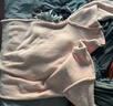 蕉内【王一博同款】绒绒500E睡衣男女士保暖情侣家居服套装冬季可外穿 【女圆领】锂白 2XL 实拍图