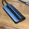 绿联USB3.0金属扩展器扩展坞分线器 高速4口HUB集线器拓展坞 笔记本电脑一拖多转换器转接头Type-C供电 实拍图