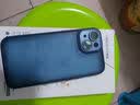 KEKLLE【肤感磨砂】适用iPhone14手机壳 苹果14保护套 半透磨砂防摔抗指纹镜头全包软边保护套 宝蓝色 实拍图
