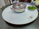 志高（CHIGO）【分区超薄】暖菜板 饭菜保温板热菜板2025新款加热桌垫电磁炉带火锅暖菜板转餐桌转盘DCL80-22白 实拍图