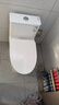 九牧（JOMOO）马桶家用一级水效防臭卫浴虹吸式马桶坐便器大冲力抗菌卫生间坐厕 【双旋暴风-无棱内壁】11396 305坑距(2515城包安装) 实拍图