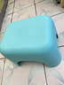 美丽雅塑料家用小板凳子 加厚防滑矮凳儿童浴室洗澡换鞋凳 蓝色1只 实拍图