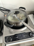 三角牌（Triangle）凹面电磁炉3500W大功率 商用猛火爆炒电磁灶 家用炒菜锅一体全套 圆底锅炒菜专用 【语音智控】凹面不锈钢电磁炉+炒锅大礼包 实拍图