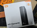 西部数据（WD）移动硬盘6TB USB3.0 桌面存储 元素Desktop 3.5英寸 大容量 机械硬盘 外接移动台式企业级存储 实拍图