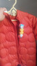 巴拉巴拉童装婴儿连体衣轻薄羽绒服宝宝衣服2025冬装抱衣爬服男童女童萌趣 红色糖葫芦-白鸭绒 100 cm-充绒量53g 实拍图