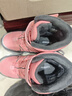 Skechers斯凯奇儿童绒绒靴雪地靴保暖男童棉鞋防寒加绒高帮女童靴660092L 女童/粉红色/灰色/PKGY 32 实拍图