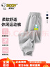 史努比（SNOOPY）童装儿童裤子男童卫裤中大童运动裤春装 COOLOFF/灰色 120 实拍图