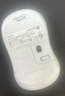 罗技（Logitech）M221 轻音鼠标 无线鼠标 办公鼠标 对称鼠标 带无线微型接收器 米白色 实拍图