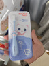 舒客宝贝（sakykids）儿童牙刷含氟刷丝防蛀细软刷毛护龈小刷头乳牙猫爪牙刷2-5岁1支装 实拍图