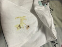 全棉时代婴儿隔汗巾纱布吸汗儿童宝宝幼儿园纯棉垫背巾小熊小鹿小猫3条/袋 实拍图