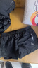 匹克泳裤男泳衣男防尴尬速干宽松平角沙滩裤双层温泉海边度假黑2XL 实拍图