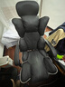 奥伦福特 电脑椅办公椅子电竞椅家用人体工学椅老板椅主播靠背椅皮革转椅 工学椅-黑+搁脚+乳胶【二代】 实拍图