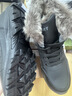 全洲狼 雪地靴男冬季新款东北棉鞋男大码抗寒防水加绒保暖轻便防滑靴子 黑色棉鞋-升级版 加绒 42 (260mm) 实拍图