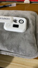 彩虹热水袋充电暖水袋暖手宝取暖器暖脚暖肚子智能数显暖宝宝 灰色 实拍图