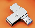 爱国者（aigo）32GB USB3.2 U盘 高速电脑办公u盘  读速120MB/s 可定制金属优盘 U330系列 实拍图