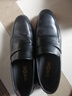 金利来（Goldlion）男鞋商务休闲正装鞋秋季舒适轻质时尚皮鞋50383013701A-黑-41码 实拍图