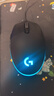 罗技（G）G102第二代游戏鼠标 RGB流光灯效鼠标 轻量化  游戏级8000DPI传感器 黑色 200-8000DPI 实拍图