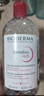 贝德玛（BIODERMA）舒妍舒缓多效洁肤液500ml 粉水卸妆水温和净卸舒缓不紧绷 实拍图