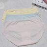 京东京造【A类新疆棉】女士内裤10A抗菌蚕丝裆纯棉三角内裤女中腰4条装XL 实拍图