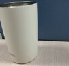 膳魔师（THERMOS）保温杯310毫升便携咖啡杯男女士情侣学生简约水杯子 TCDP-300 WH 实拍图